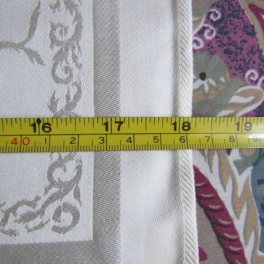 Set of 12 Cotton & Rayon Napkins 18